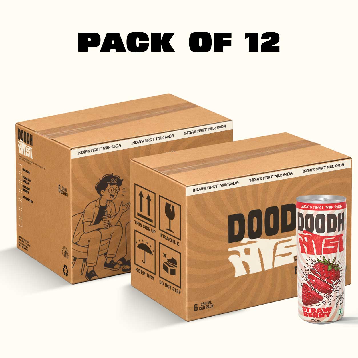 Doodh Soda Strawberry