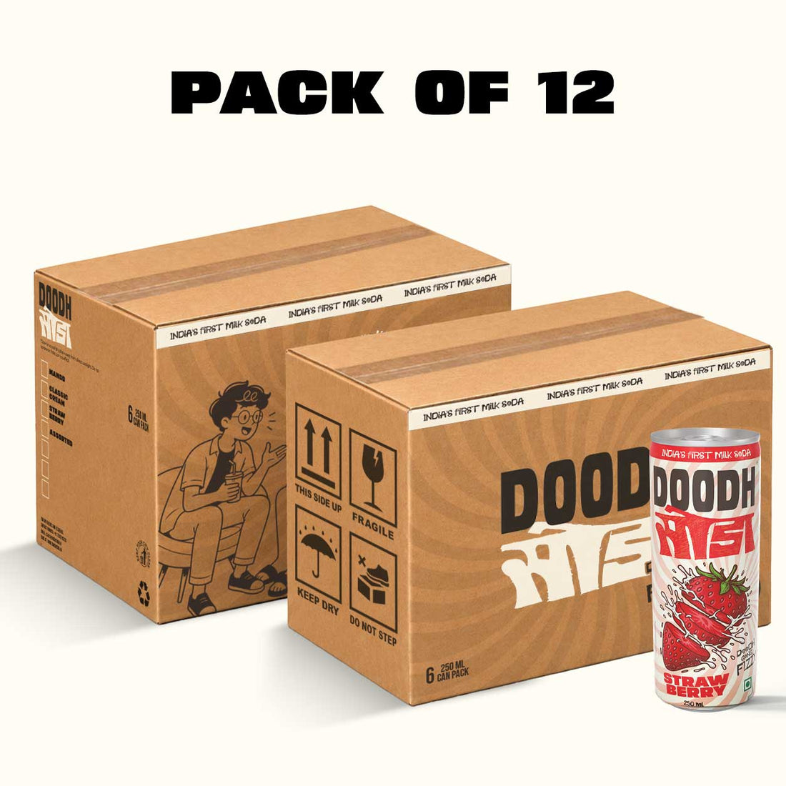 Doodh Soda Strawberry